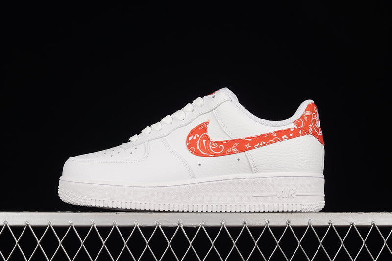 NikeUnisex Air Force 1 AF1 Low - Orange Paisley