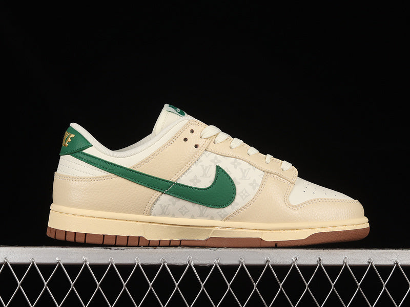 LV x NikeSB Dunk Low Pro - Beige/Green