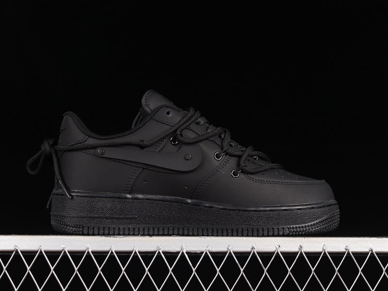 NikeMens Air Force 1 AF1 Rope - Black