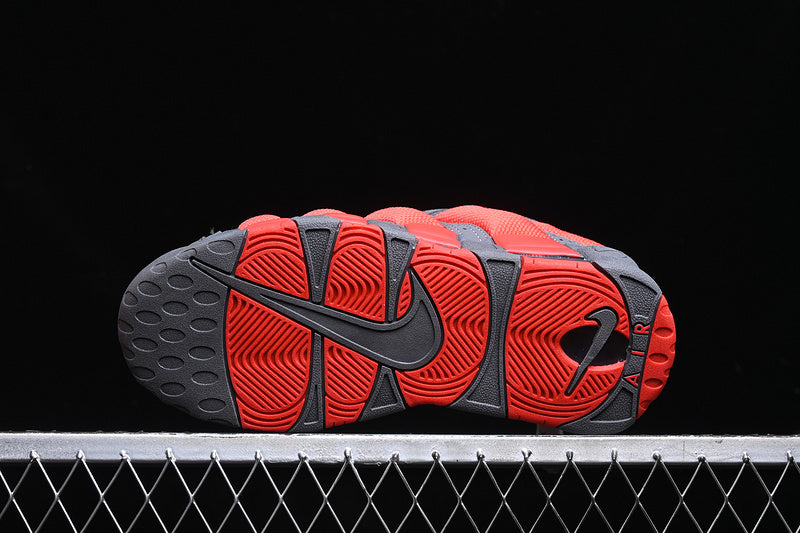 NikeUnisex Air More Uptempo Low - Dark Grey/Light Crimson