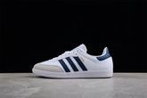 adidasMens Samba - White/Navy