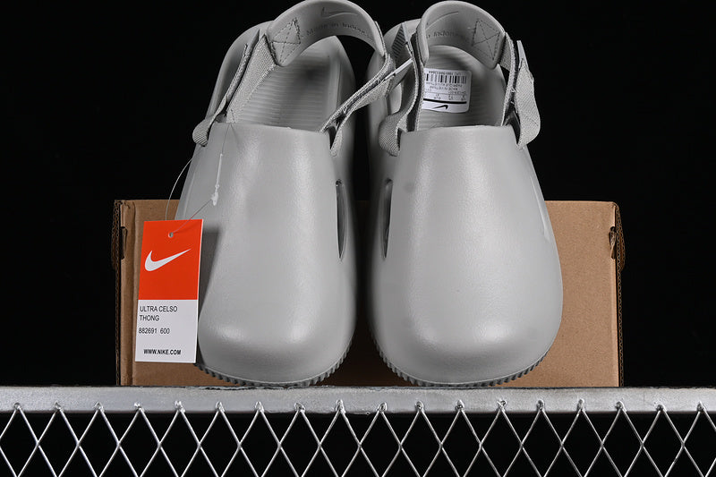 NikeMens Calm Mule Slide - Grey