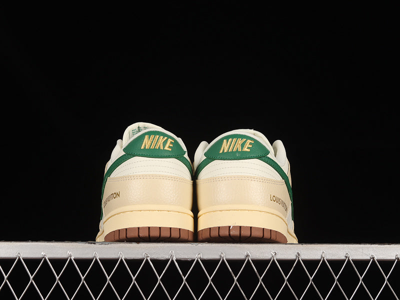 LV x NikeSB Dunk Low Pro - Beige/Green