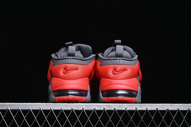 NikeUnisex Air More Uptempo Low - Dark Grey/Light Crimson