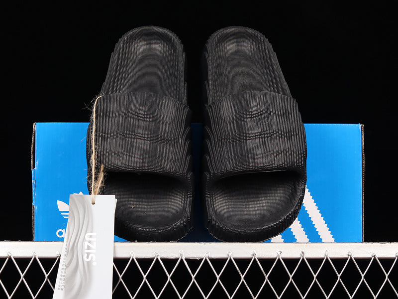 adidasMens Adilette 22 - Carbon  Slides
