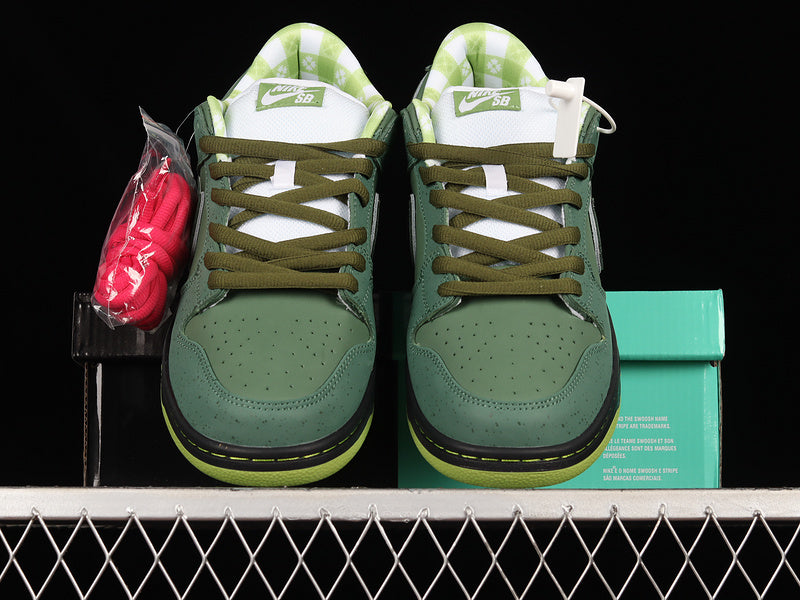 NikeMens sb dunk low pro - GREEN LOBSTER