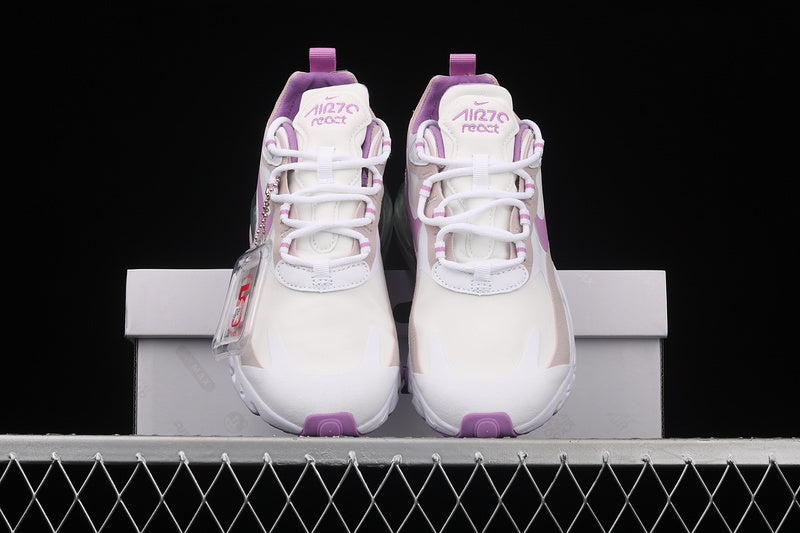 NikeWMNS Air Max 270 AM270 React - Platinum Violet