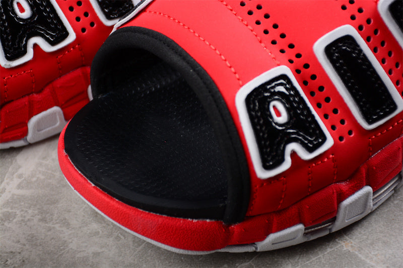 NikeMens Air UpTempo Slide - Red/Black