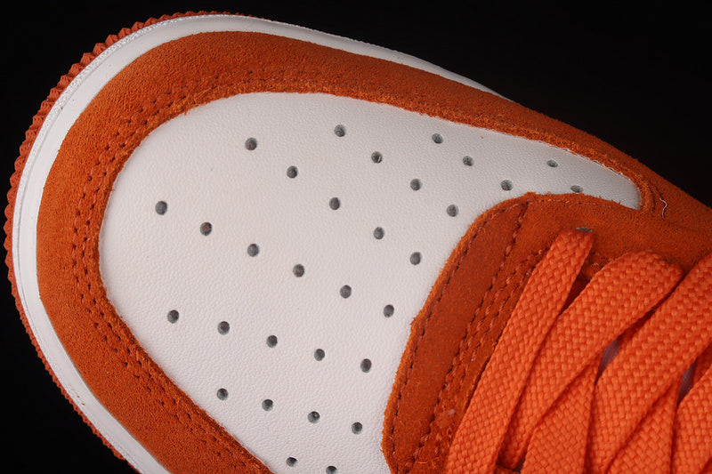 NikeMens Air Force 1 AF1 LV8 Athletic Club - Rush Orange Washed Teal