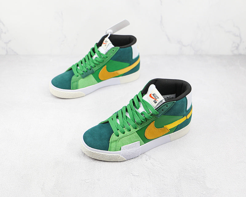 NikeMens Blazer Mid Mosaic - Green