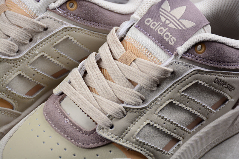adidasWMNS Drop Step Low - White/Purple