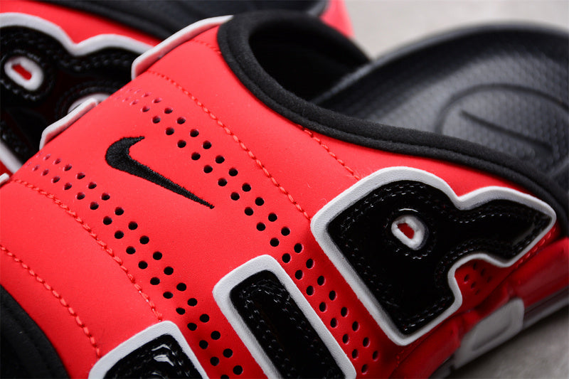 NikeMens Air UpTempo Slide - Red/Black