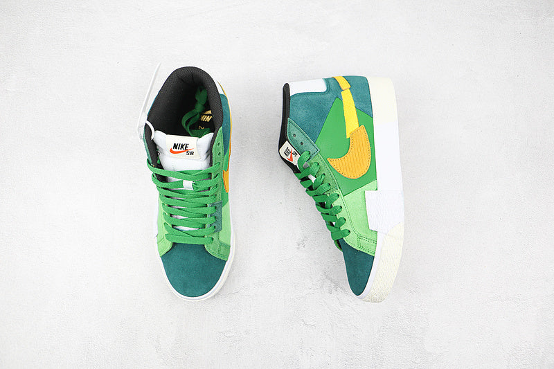 NikeMens Blazer Mid Mosaic - Green