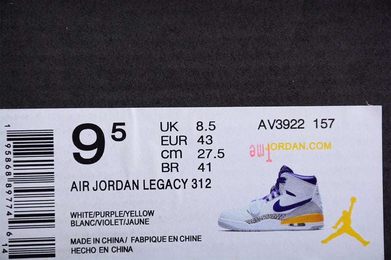Air jordan Legacy 312 - Lakers