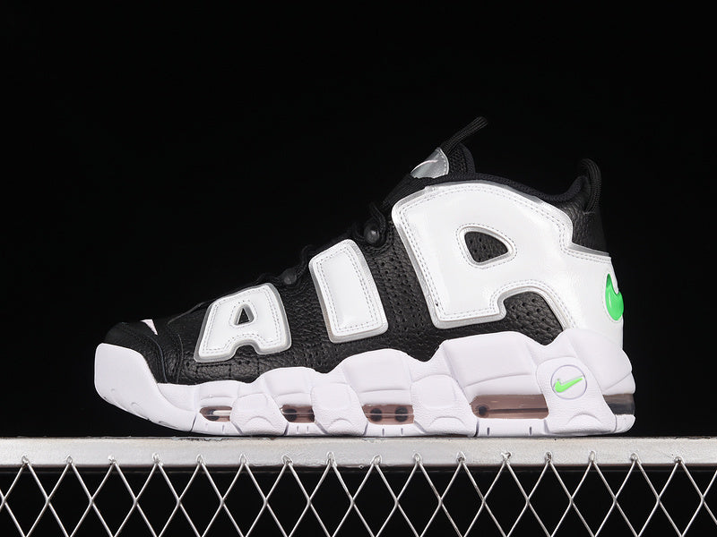 NikeMens Air More Uptempo - Black/Green