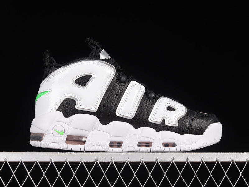 NikeMens Air More Uptempo - Black/Green