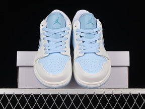 WMNS Air Jordan 1 AJ1 Low  Reverse - Ice Blue