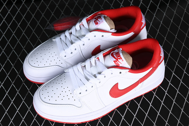 NikeMens Air Jordan 1 AJ1 Low - University Red