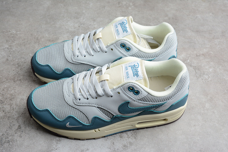 Patta x NikeMens Air Max 1AM1 - Waves Noise Aqua