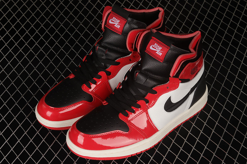 Air Jordan 1 AJ1  Zoom CMFT - Patent Red