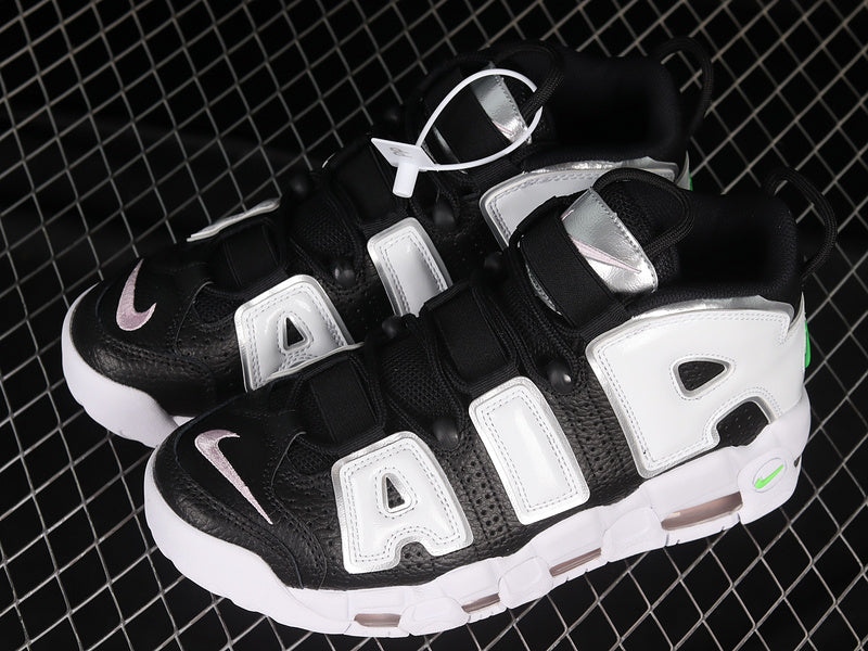 NikeMens Air More Uptempo - Black/Green