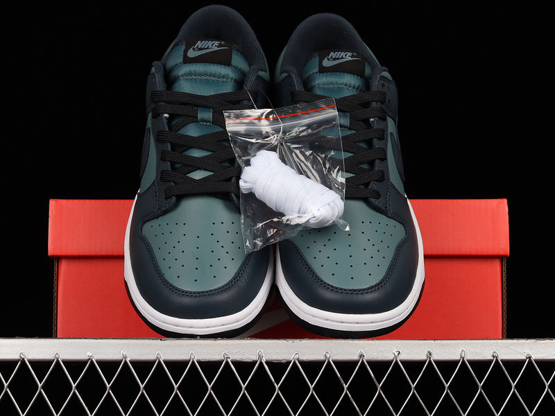 NikeMens Dunk Low - Mineral Slate/Navy