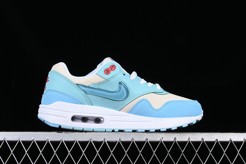 NikeMens Air Max 1 AM1 Puerto Rico - Blue Gale