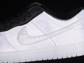NikeMens Dunk Low Fragment x CLOT - White