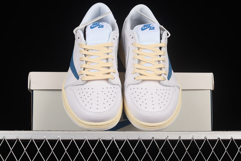 Travis Scott x Fragment x NikeMens Air Jordan 1 AJ1 - BLUE