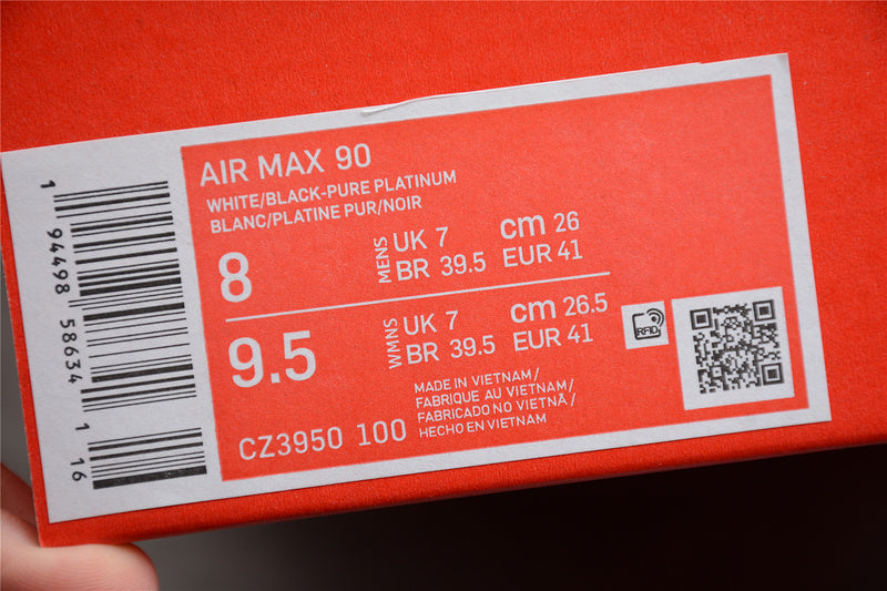 NikeMens Air Max 90 AM90 - Solar Flare