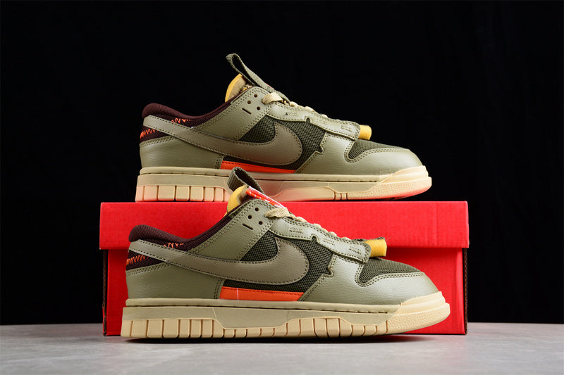 NikeMens Dunk Low - Remastered Olive