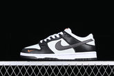 NikeMens Dunk Low - Orange Mini Swoosh