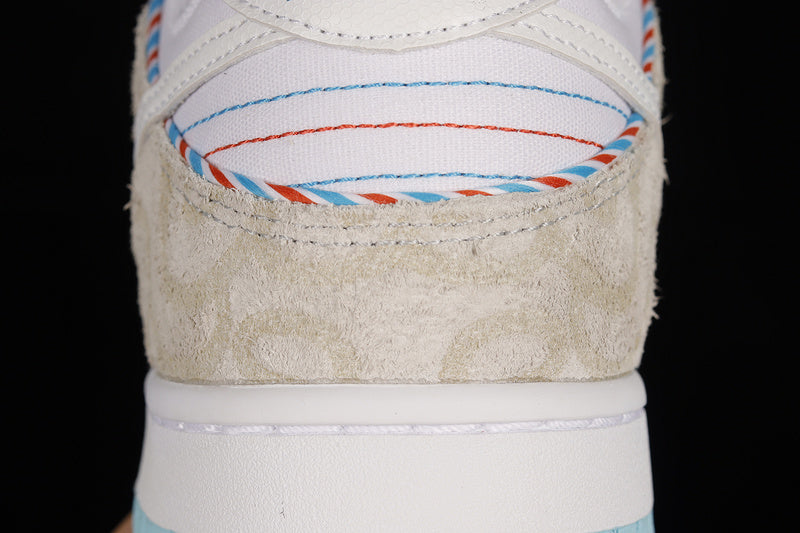 NikeSB Dunk Low Retro Barber Shop - Light Grey