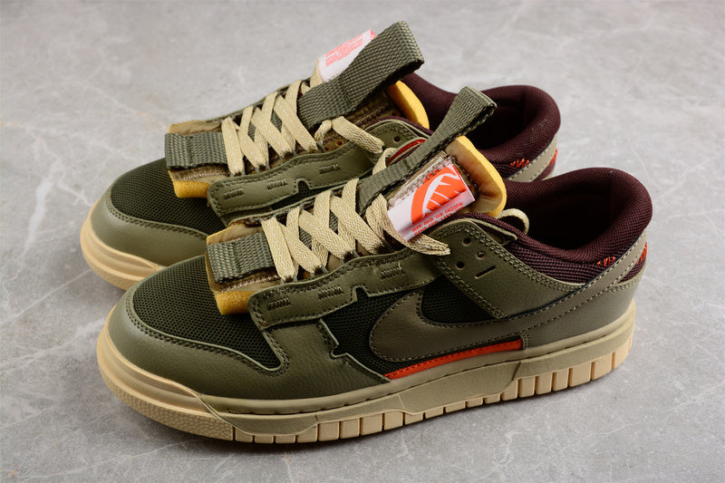 NikeMens Dunk Low - Remastered Olive