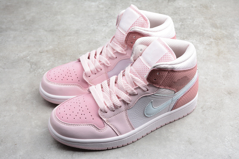 Air Jordan 1 AJ1 Mid - Digital Pink