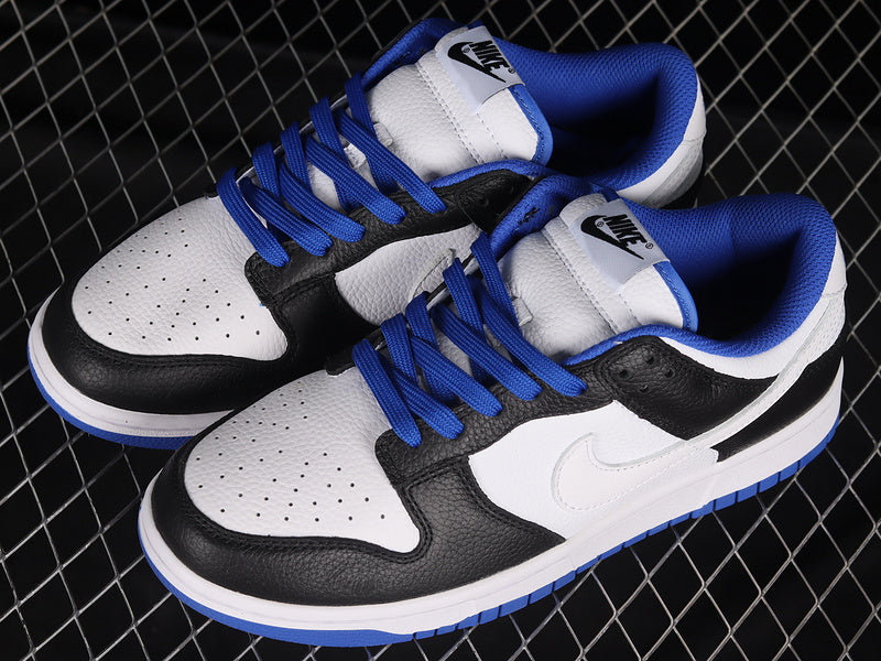 NikeMens Dunk Low - White/Black Royal