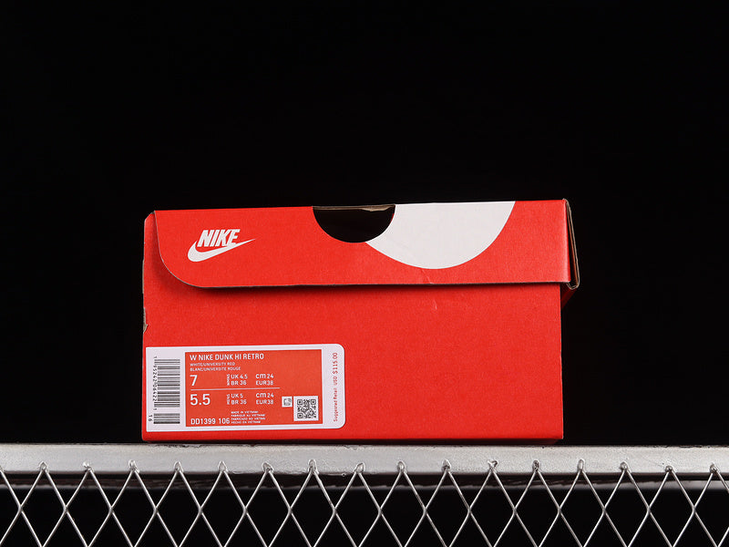 NikeSB Dunk High - University Red