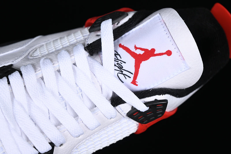 NikeMens Air Jordan 4 AJ4 - Cement Red