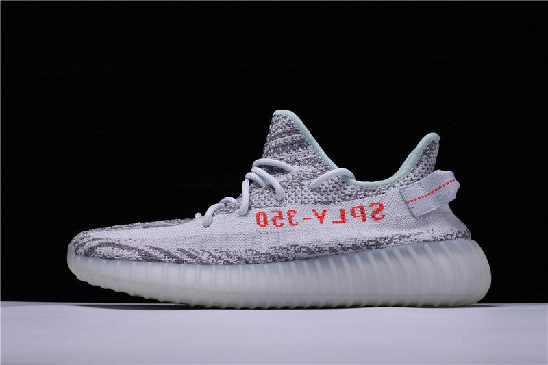 adidasMens Yeezy 350 V2 - Tint Blue