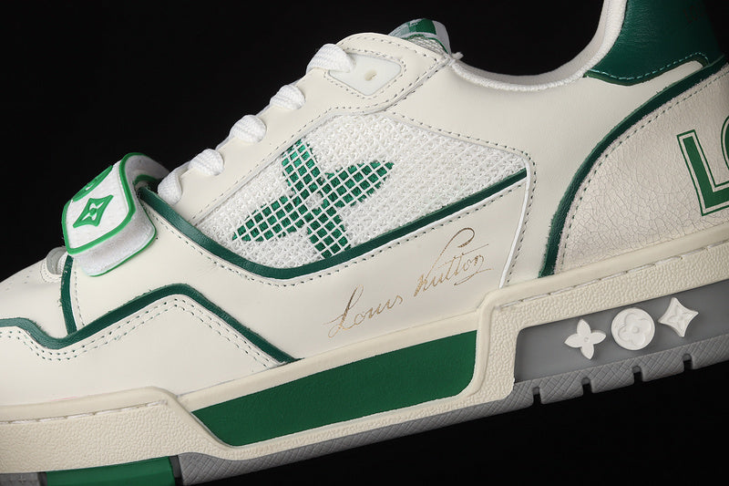 LouisVuitton Trainer Strape - White/Green