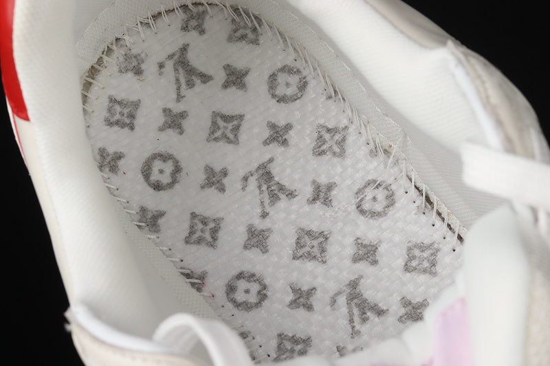 LouisVuitton Trainer Strape - White/Red