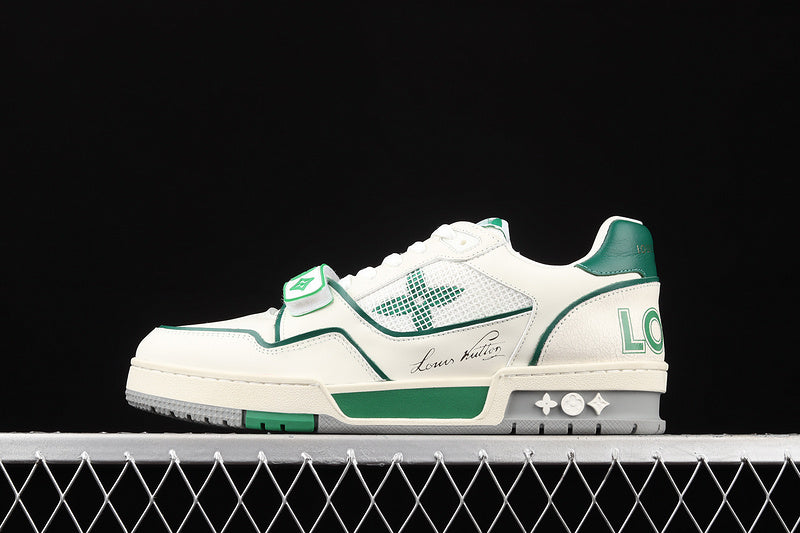 LouisVuitton Trainer Strape - White/Green