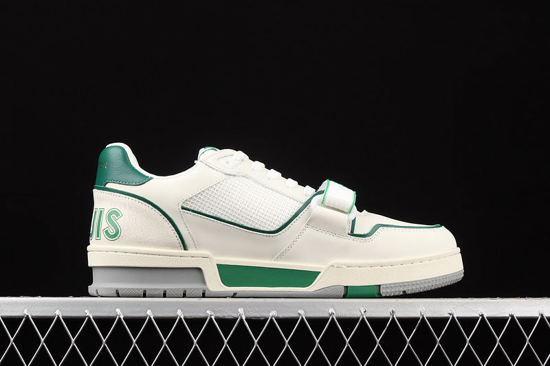 LouisVuitton Trainer Strape - White/Green