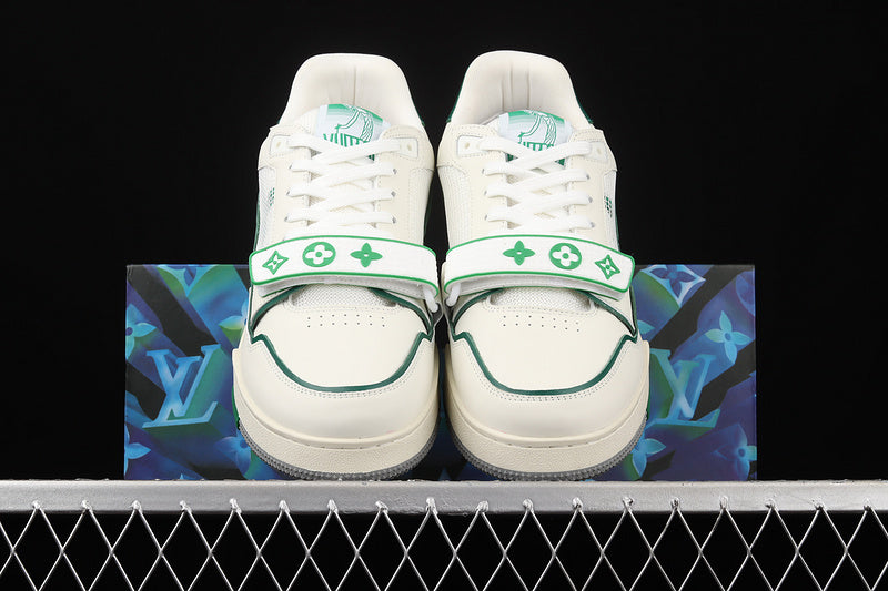 LouisVuitton Trainer Strape - White/Green