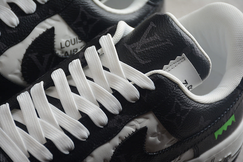 Louis Vuitton x NikeMens Air Force 1 AF1 Low - White/Black