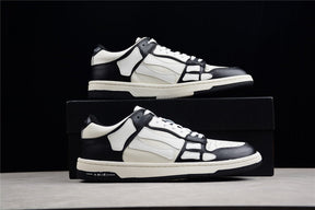 Amiri Skel Top Low - Black/White