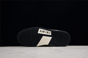 Amiri Skel Top Low - Black/White