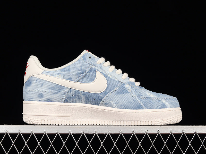 NikeMens Air Force 1 AF1 - Denim Blue