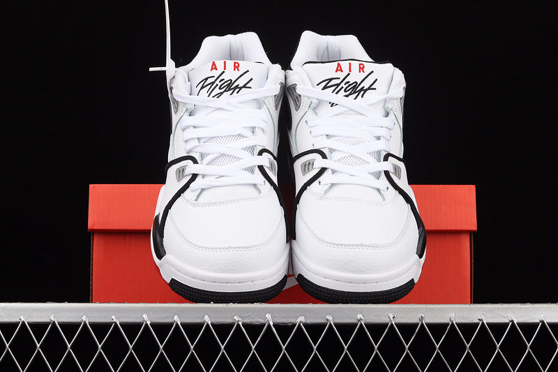 NikeMens Air Flight 89 - White/Black