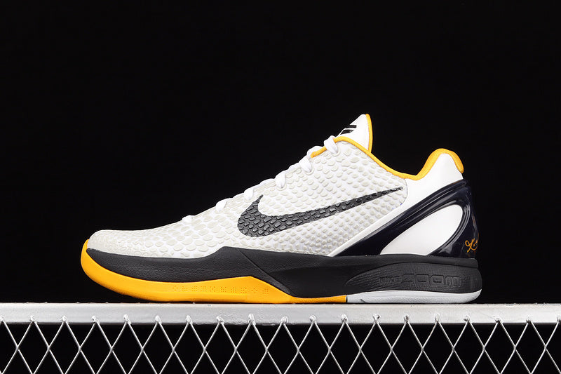 NikeMens Zoom Kobe 6 Protro - White Del Sol